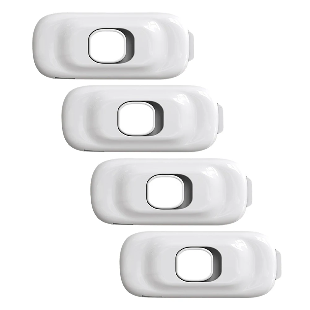

4 Pcs Child Safety Lock Refrigerator Cabinet Drawer Locks Baby Proofing Kids Cabinets Versatile Design Compact Simple