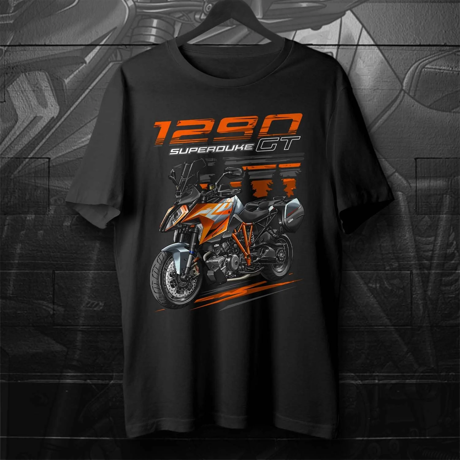 2019-2024 Models Austrian 1290 Super Duke GT Motorcycle T-Shirt 100% Cotton O-Neck Short Sleeve Summer Casual Mens T-shirt