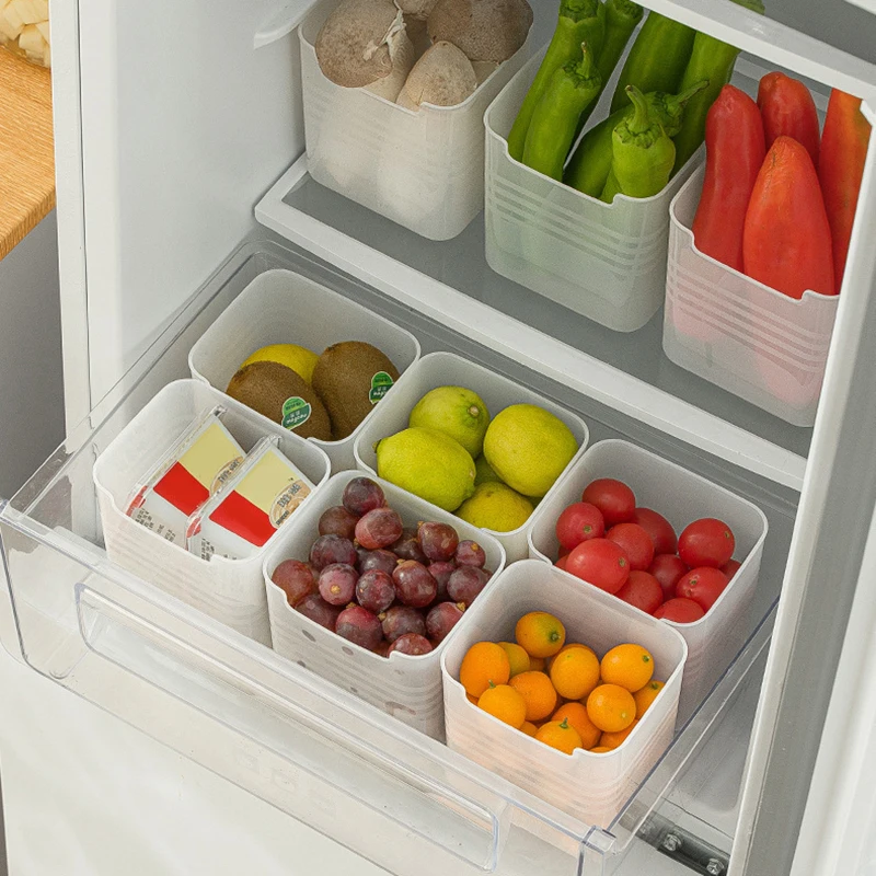 Refrigerator Food Fresh Storage Box Fridge Side Door Fruit Vegetable Spice Food Case Container Kitchen Organizer Storage Boxs