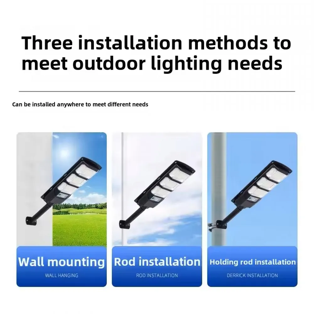 IP67 à prova d'água solar movido a energia solar lâmpada de segurança para quintal luz de parede solar ao ar livre sensor corporal à prova d'água lâmpada LED para jardim doméstico