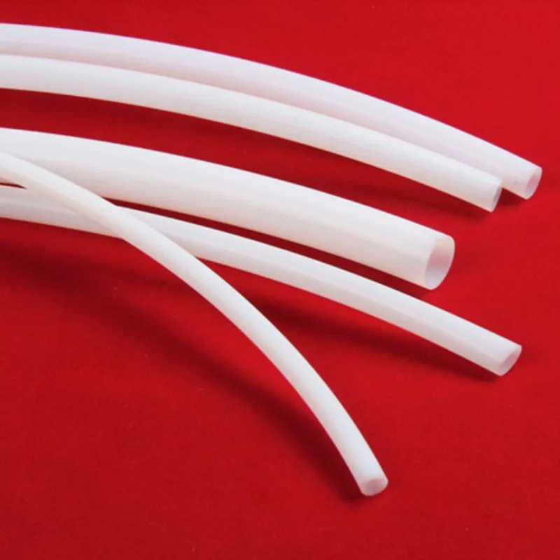 0.5x0.9mm  0.8x1.2mm 1x1.5mm id Ptfe tube ptfe F4 hose polytetrafluoroethylene tubing acid base Oil resistant corrosion pipe