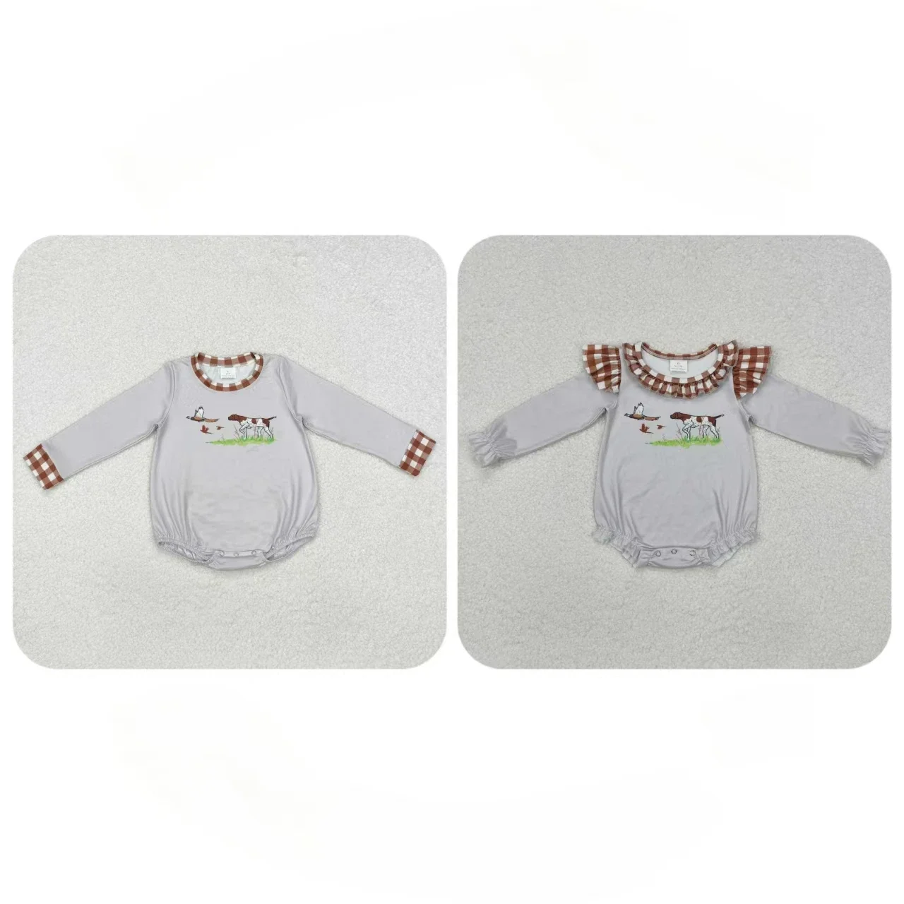 

Wholesale Kid Toddler Long Sleeve One-piece Newborn Coverall Bodysuit Jumpsuit Baby Boy Girl Children Ball Romper Zipper Clothes