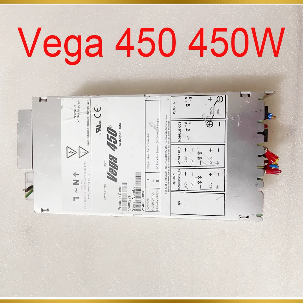 For TDK-LAMBDA Vega 450 450W Power Supply Module Original