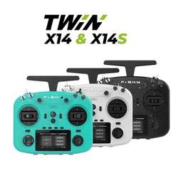 FrSky Controller TWIN X14/X14S Transmitter with Built-in Dual 2.4G Band Internal RF Module for RC Model