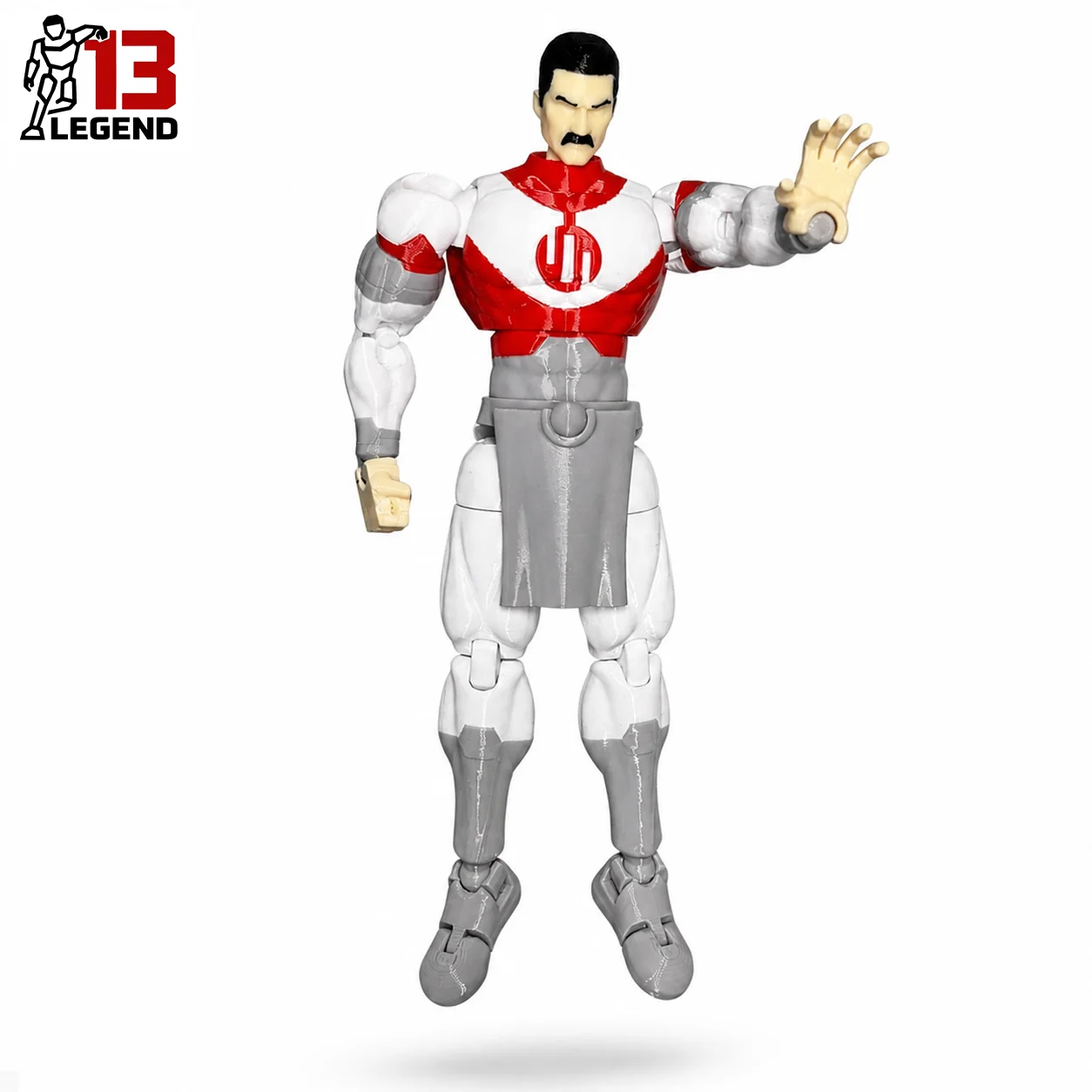 Legend13 3D printed Invincible Thragg Action Figure T13 3D Printed Anime Model Multi-Jointed Poseable Collectible Toy