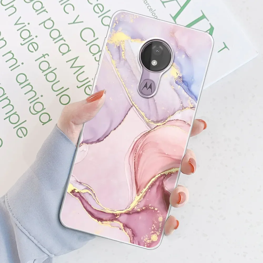 For Moto G7 Power Case Print Cover Funda For Moto G6 Play G6 Plus Clear Soft Silicone Phone Case For Motorola Moto G6 Coque