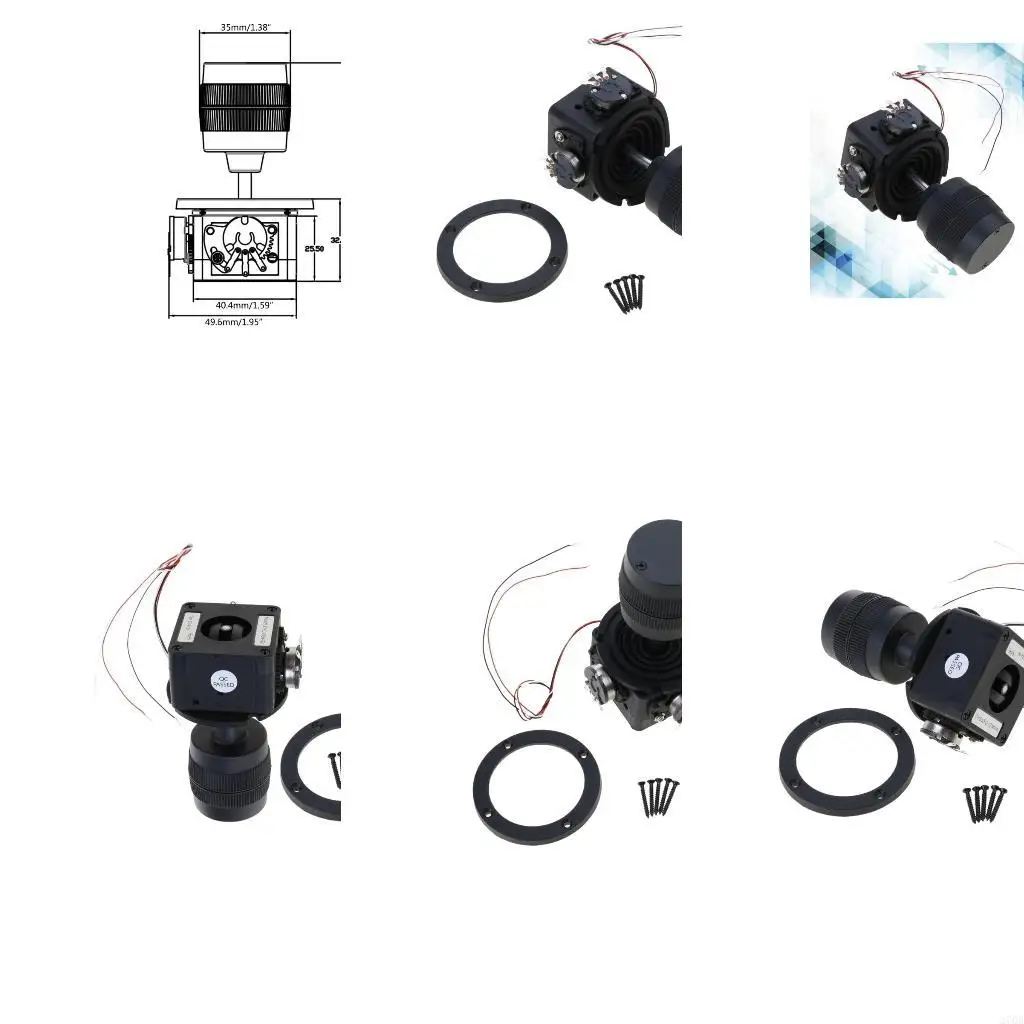 ZY-D300B-R2 5K 3-Axis Joystick Potentiometer Monitor Keypad Joyrode Switch