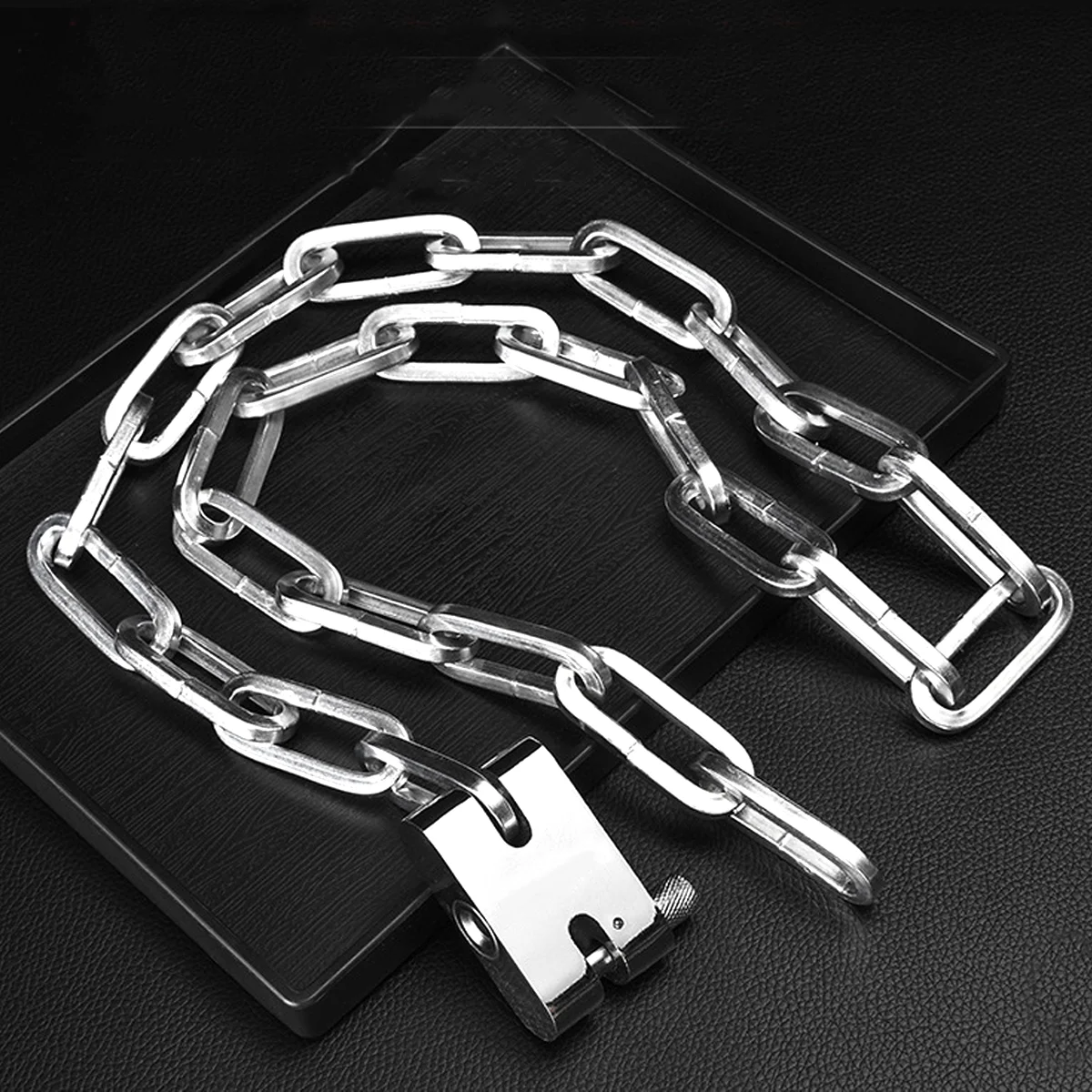 Bicycle Chain Bar Lock Electric Bike Lock Motorcycle Anti-Theft Lock Thick and Hard Chain
