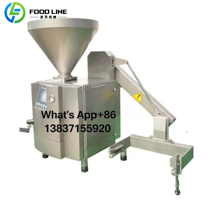 Custom Electric Sausage Making Machine Vertical Vevor Stainless Steel Automatic Filler Meat Grinder Complete Rolls Pork Machine