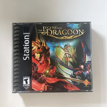 PS1 드래곤의 전설 수동 복사 디스크 게임, 콘솔 스테이션 1, 블랙 하단 잠금 해제, 레트로 광학 드라이버, 비디오 게임 파트