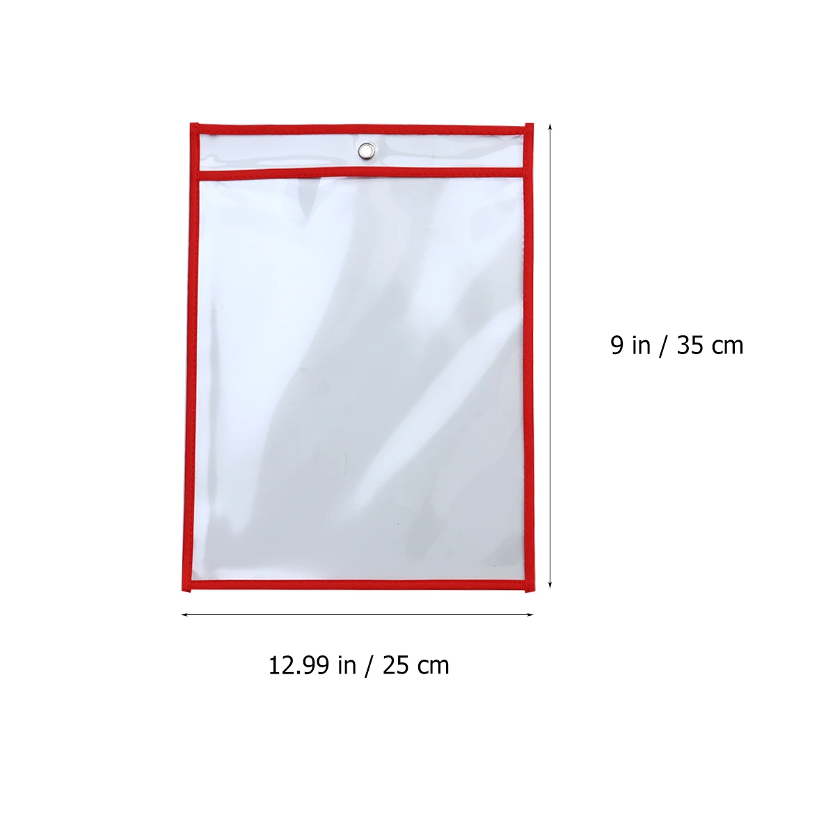 

Dry Erase File Bag School Accessory Document Pouches Holder Pockets for Reusable