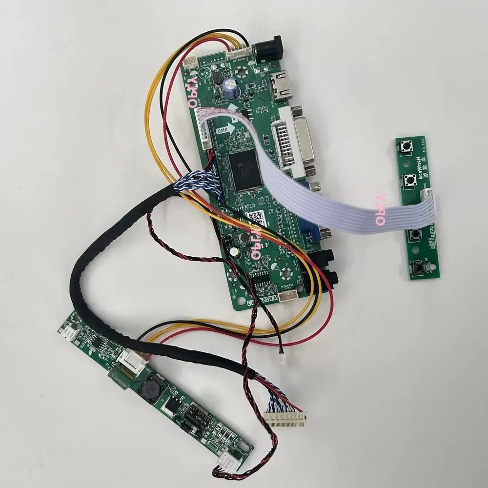 Placa controladora para LM195WX1-SLC1 LM195WX1-S2A1 LM195WX1-SLA1 LM195WX1-SLD1 1600X900 panel LED 19,5 "VGA compatible con HDMI DVI