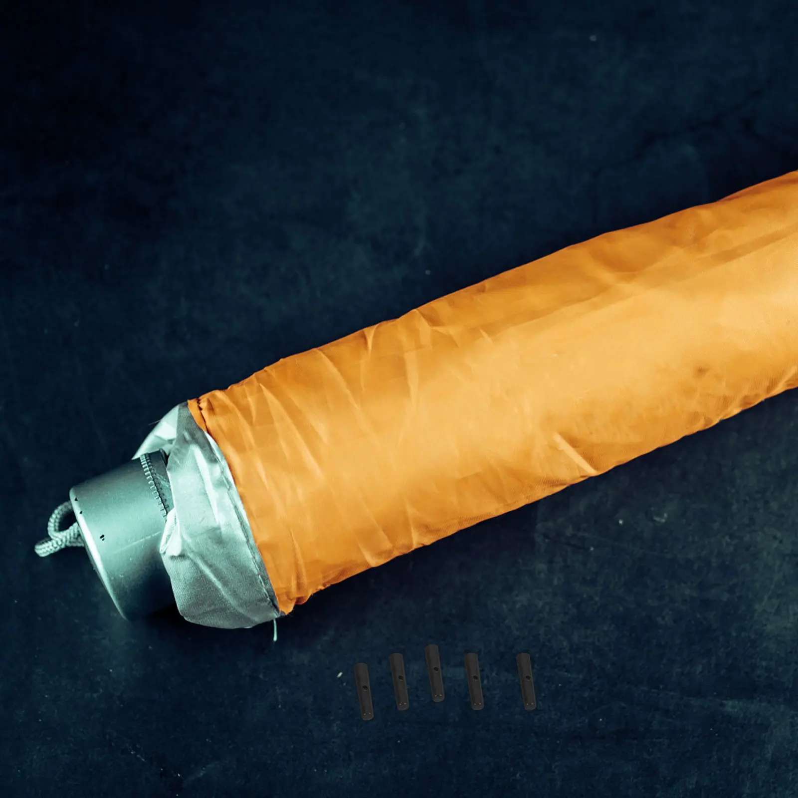 

10Pcs Umbrella Tail Beads Replacement Plastic Folding Umbrella Bone Covers Durable Repair Accessory Black 3.0mm