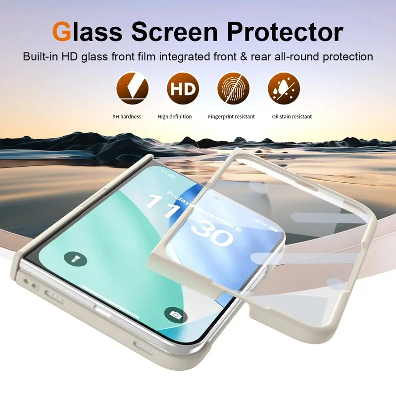 Hinge Protection For Magsafe Case For iPhone Ultra Fold 5G Full Body Built-in Screen Protector Skin Feel Cover