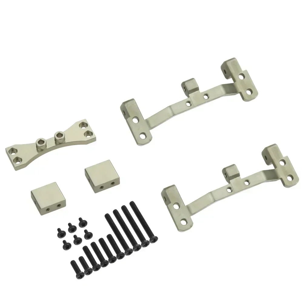 Voor MN D90 D91 D96 MN99S 1/12 RC Auto Upgrade Onderdelen Metalen Trekstang Basis Seat & As Up Servo Bracket Mount accessoires