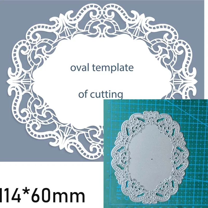 Framework Background Metal Cutting Dies for Scrapbooking