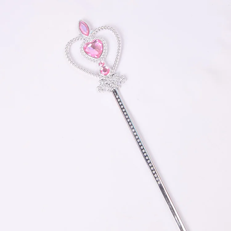 Party Halloween Princess Cosplay Props Explosion Cute Fantasy Heart-shaped Fairy Stick Children\'s Magic Stick Girl Birthday Gift