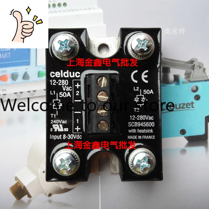2025.4 New Original French Side Celduc Solid State Relay SCB945600 Spot, Genuine Guarantee