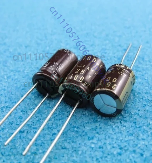 

Оригинальный японский алюминиевый электролитический конденсатор NIPPON AWJ 25V 100UF 10XX16mm для аудио.