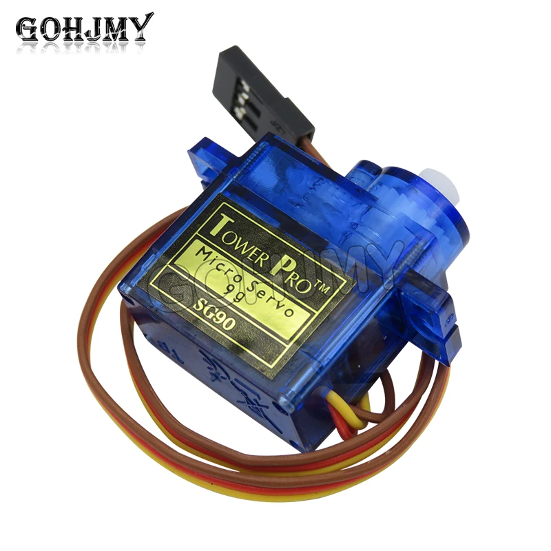 Rc Mini Micro 9g 1.6KG Servo SG90 for RC 250 450 Helicopter Airplane Car Boat For Arduino DIY With Bracket