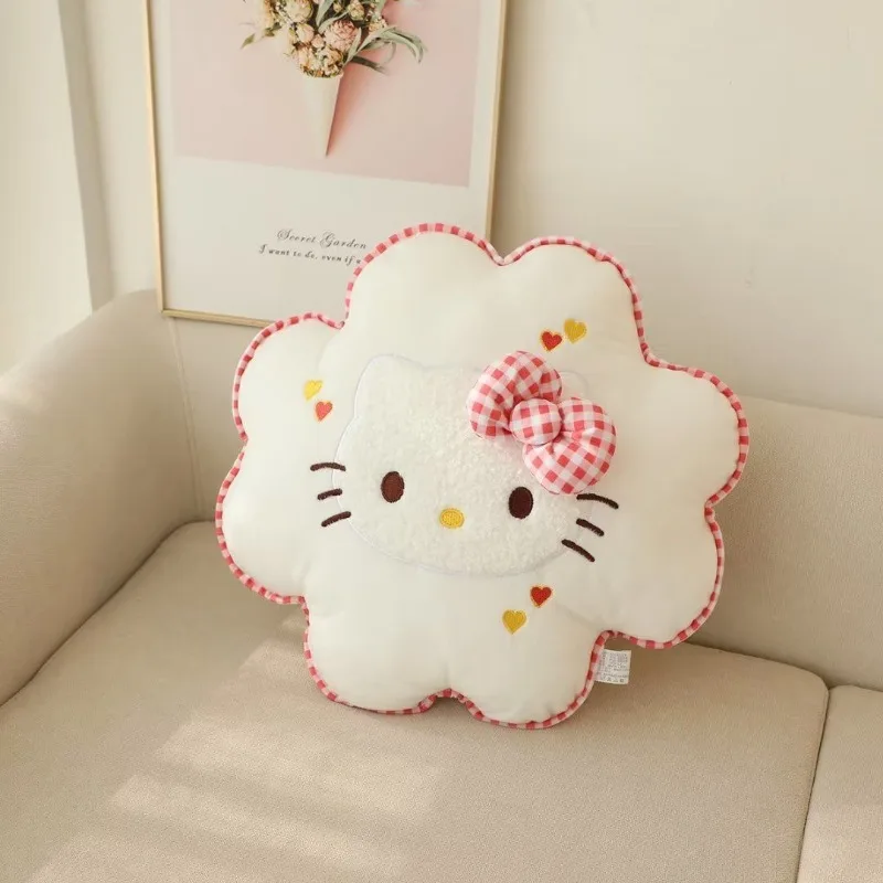 かわいいサンリオかわいい漫画メロディークロミハローキティ花枕花びらクッションおもちゃの車のクッション尻クッションソファ装飾