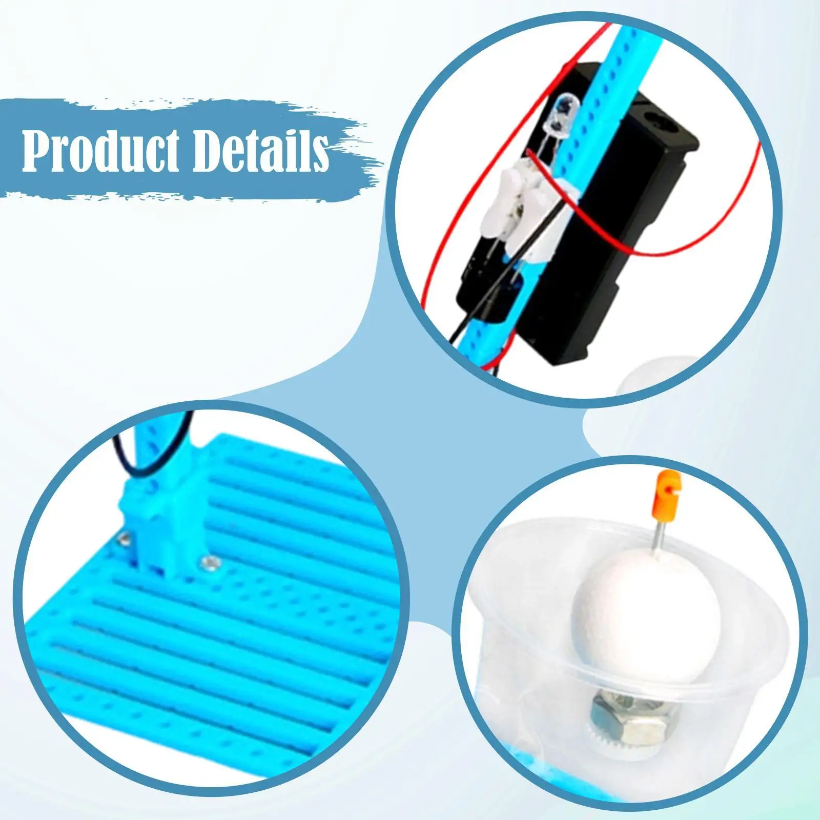 Water Level Alarm Science Kit Birthday Gifts Hands on Learning for DIY Craft Science Experiment Physics Teaching Aid Science Toy