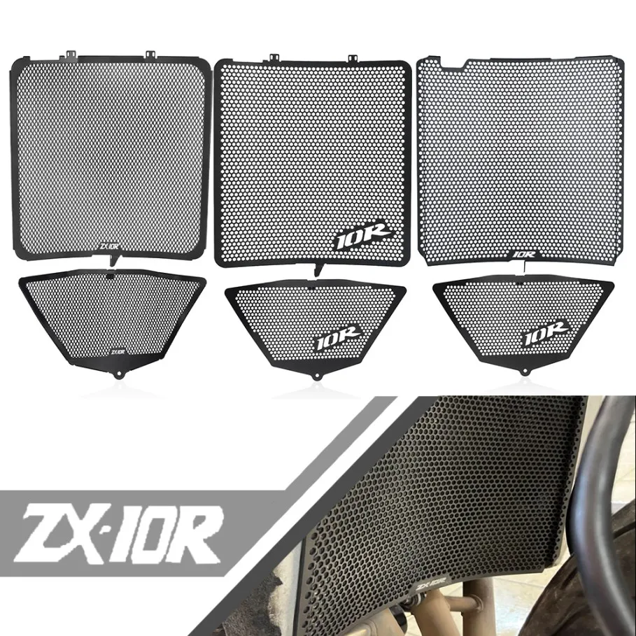 

ZX 10R 10RR Radiator Guard Cylinder Head Engine Guards Complete Set For Kawasaki ZX10RR ZX10R R RR SE 2018 2019 2020 Motorcycle