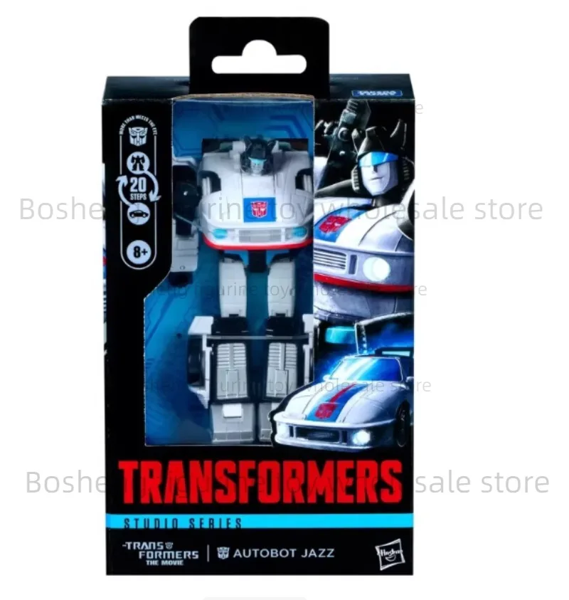 Na Stanie Transformowalne Figurki Transformers Film z 1986 Roku SS86 Klasa Deluxe Jazz Figurka Akcji Robot Zabawka Kolekcjonerska Prezent Hobby