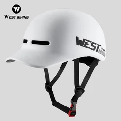 WEST BIKING Bicycle Helmet Road Bike Outdoor Sports Safety Electric Scooter Roller Skates Cap Cycling Equipment MTB Helmets