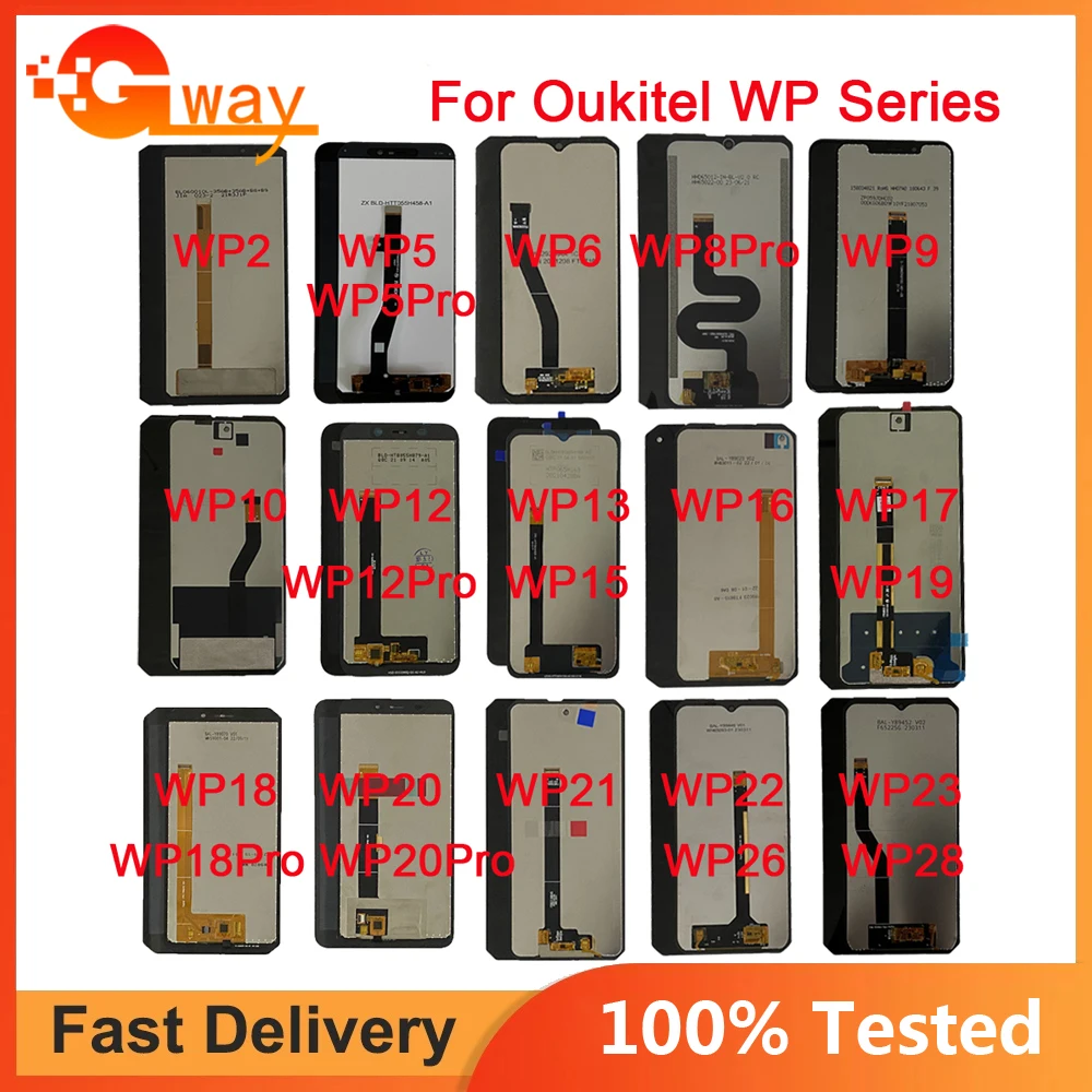 For OUKITEL WP32 WP5 WP6 WP8 WP10 WP12 WP13 WP15 WP16 WP17 WP18 WP19 WP20 WP21 WP22 WP23 WP26 27 WP28 WP30 33 Pro 36 LCD Display