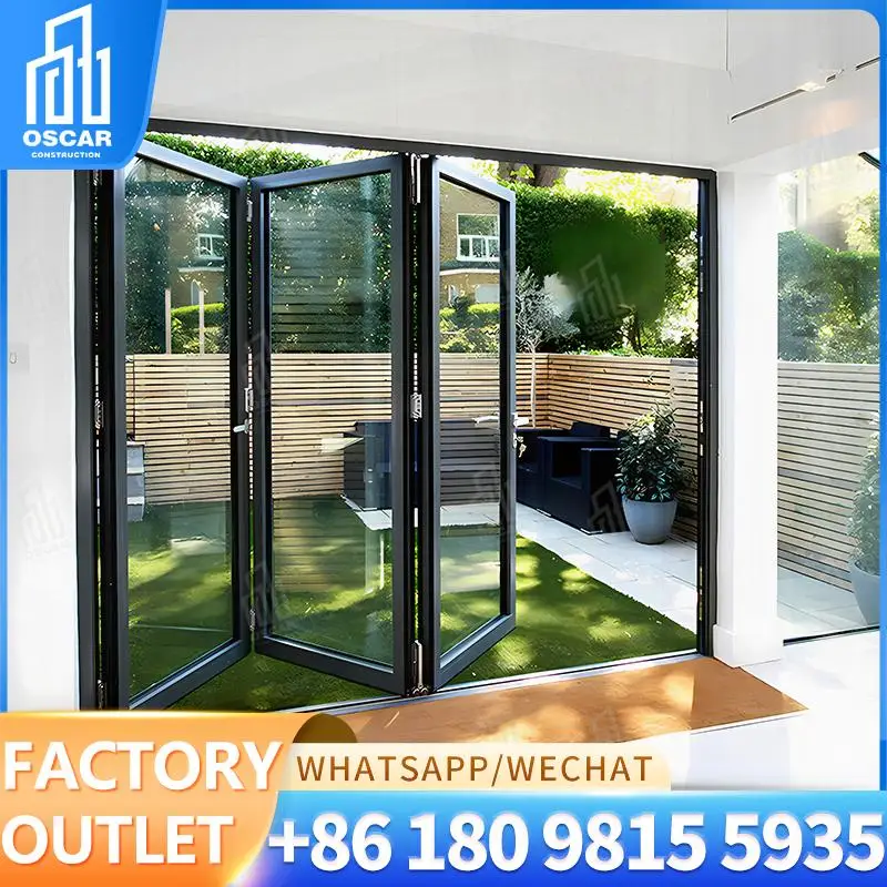 

Customizable Bifold Style Doors Ideal for US Office Spaces Factory Made Bifold Door