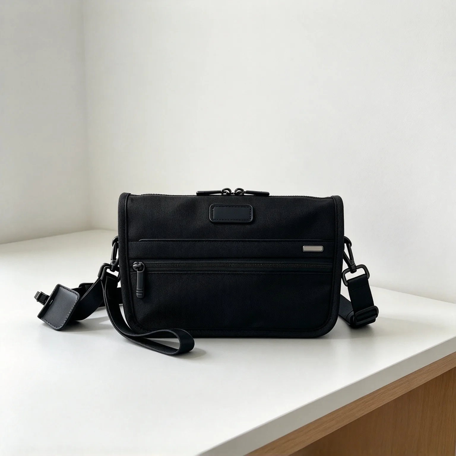 Minimalist Nylon Small Crossbody Purse for Men, Classic Versatile Single Shoulder Casual Bag