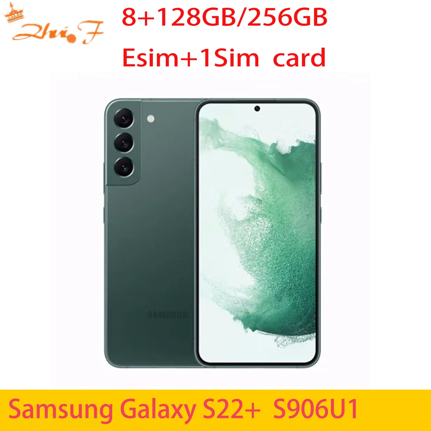 Samsung Galaxy S22 Plus 5G s22+ s906U S906U1 s906n 4500mAh 128/256GB 8GB RAM 6.6