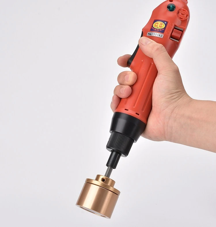 New Electric Handheld Capping Machine Glass Plastic Bottle Lock Cap Sealing Machine Bottle Cap Tightener Capping Machine