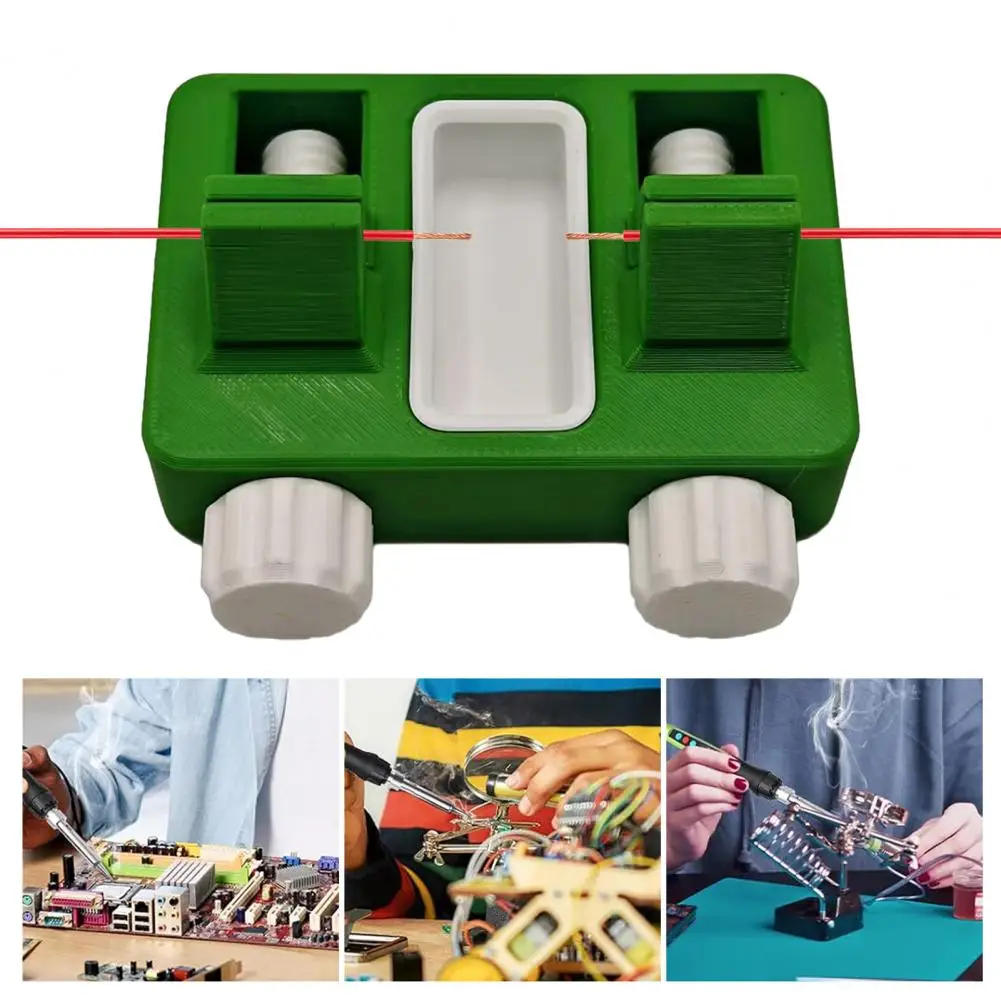 

Зажим для проводов для набора инструментов для пайки, настольный держатель для проводки, зажим для проводов, инструмент для пайки, компактный дизайн, надежная фиксация проводов для сварки