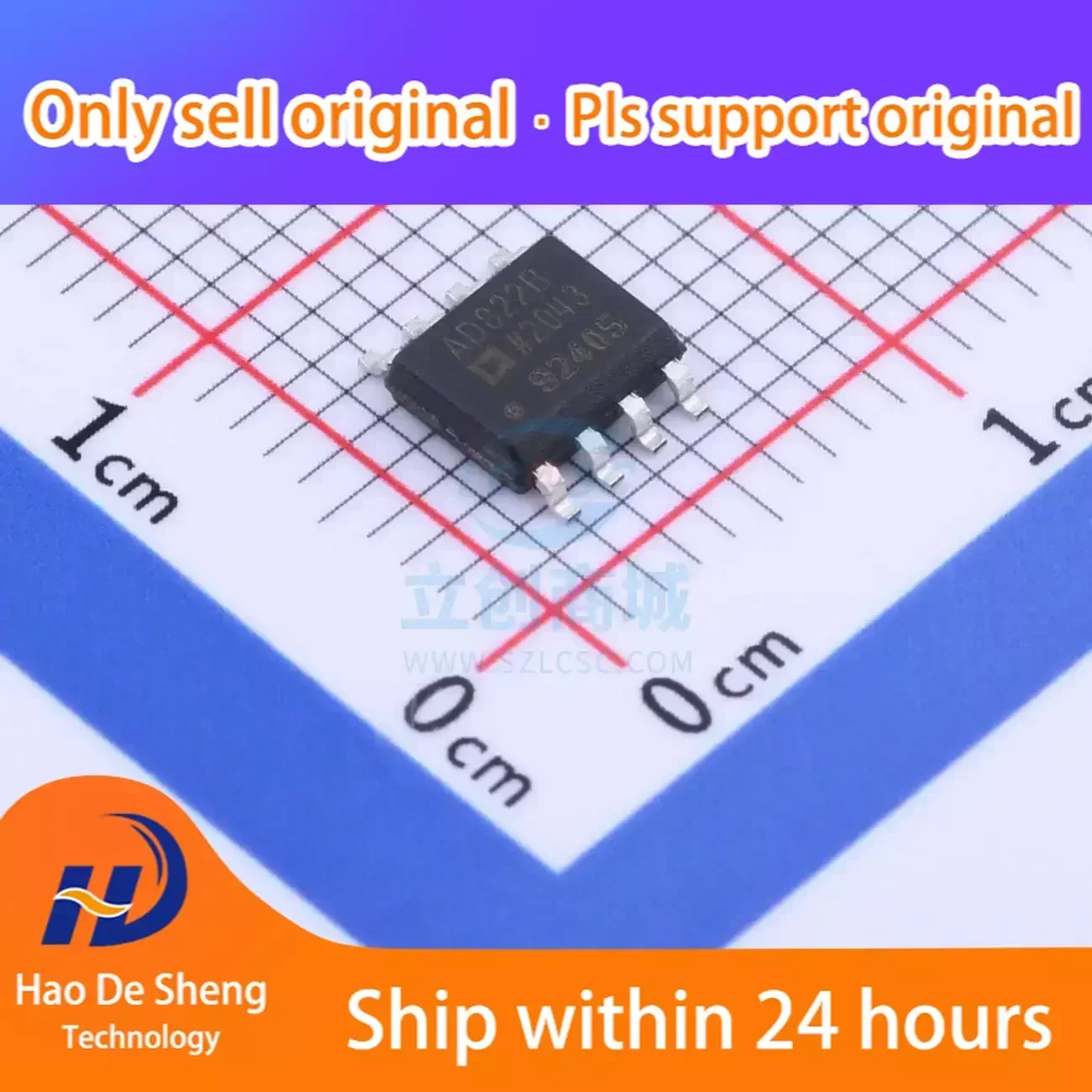 10PCS/LOT AD822BRZ SOIC-8 New Original In Stock