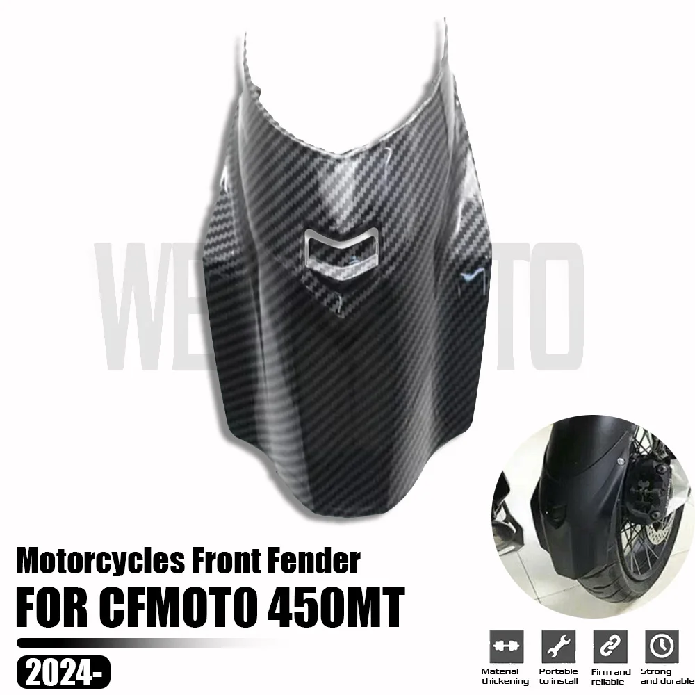 

Motorcycle Mudguard Fender Front Wheel Extension Splash Guard For CFMOTO MT450 450MT 450 MT 2024-