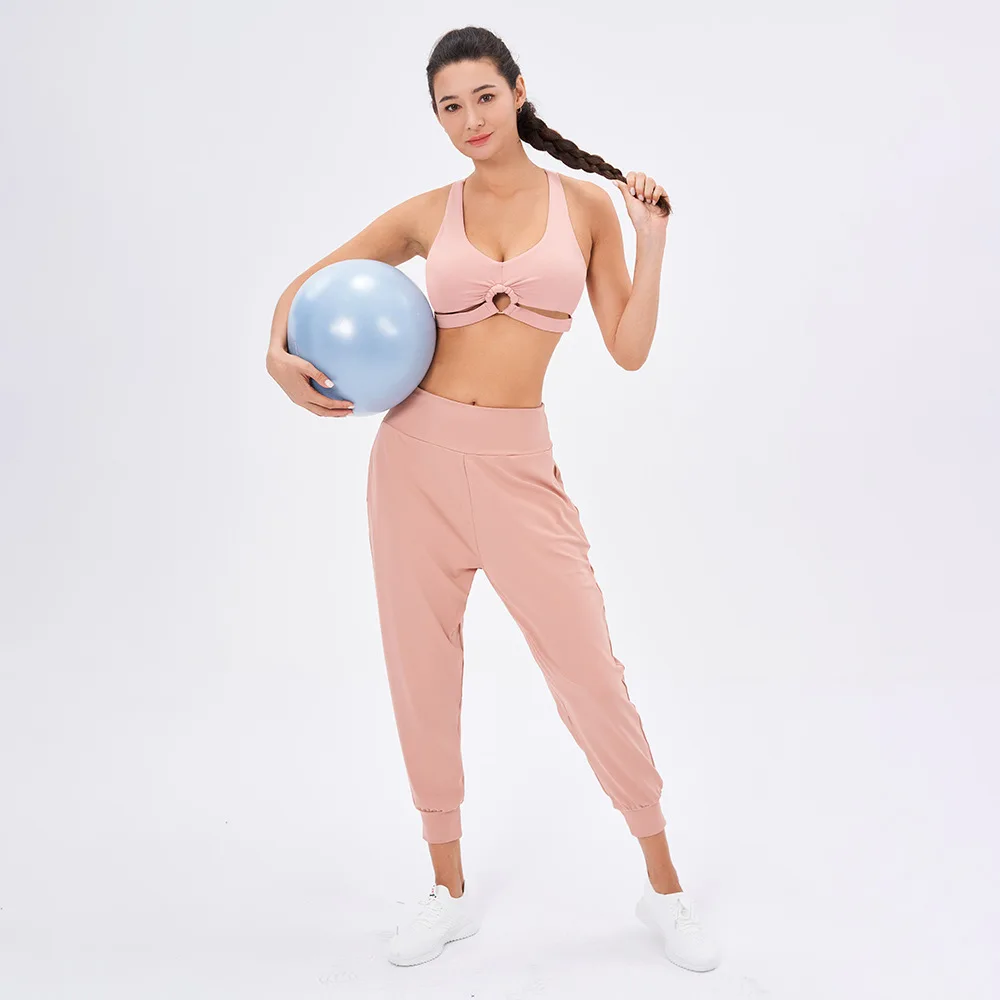 

Yoga Set Woman Gym Set Women Fitness Sportswear Sports Set Workout Clothes For Women Sports Bra Yoga Pants Shockproof With Pad