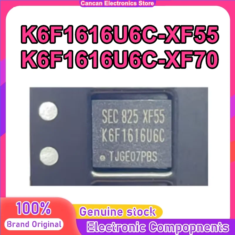 5PCS K6F1616U6C-XF70 K6F1616U6C-XF55 SEC BGA IC chipset New in stock