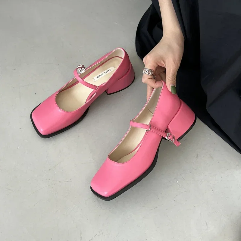 Sandálias de salto alto feminino Grace, sapatos de praia elegantes para senhoras, moda coreana, verão 2022