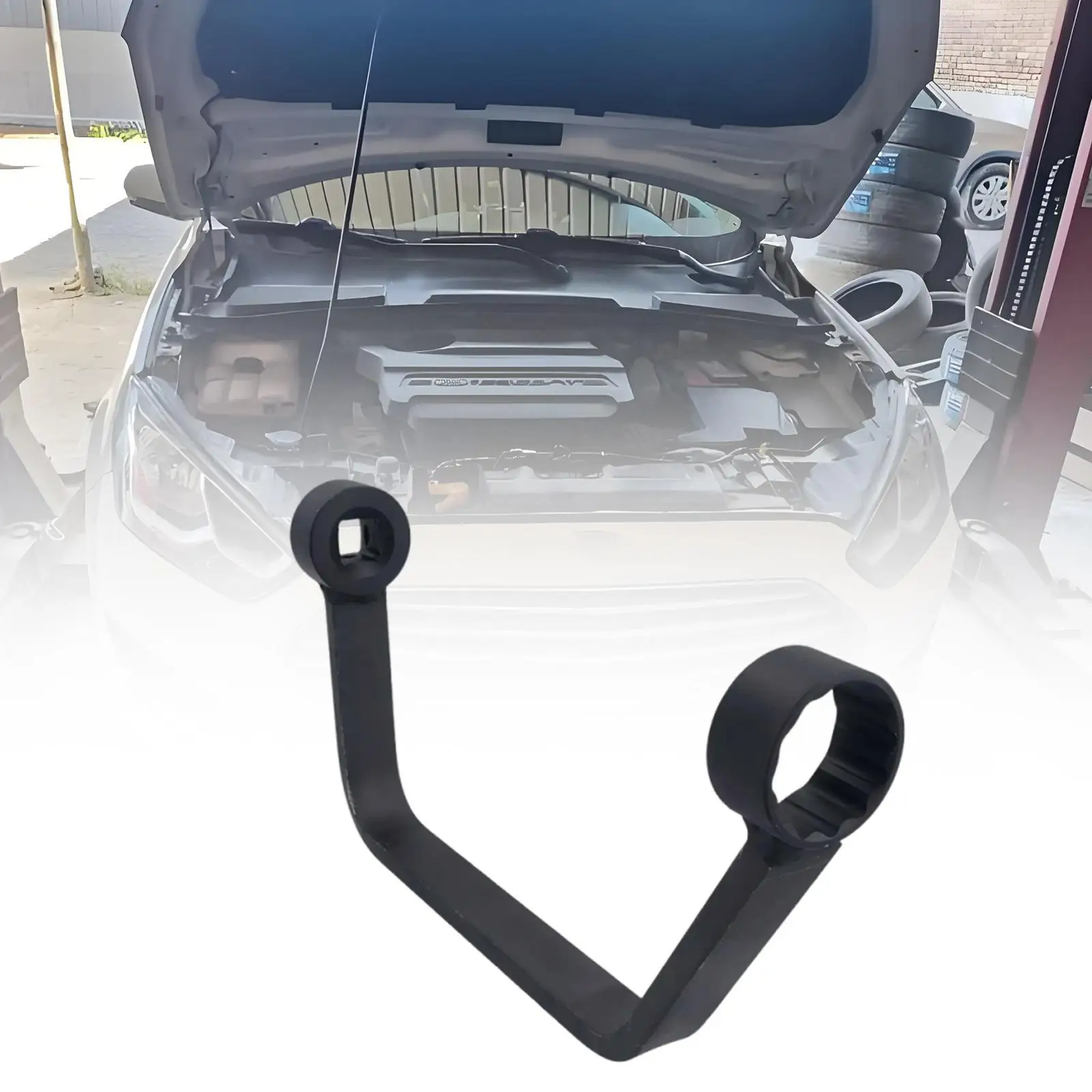 

Oil Filte House Removal Wrench Disassembly 27mm Reusable Comfortable Grip 1/2