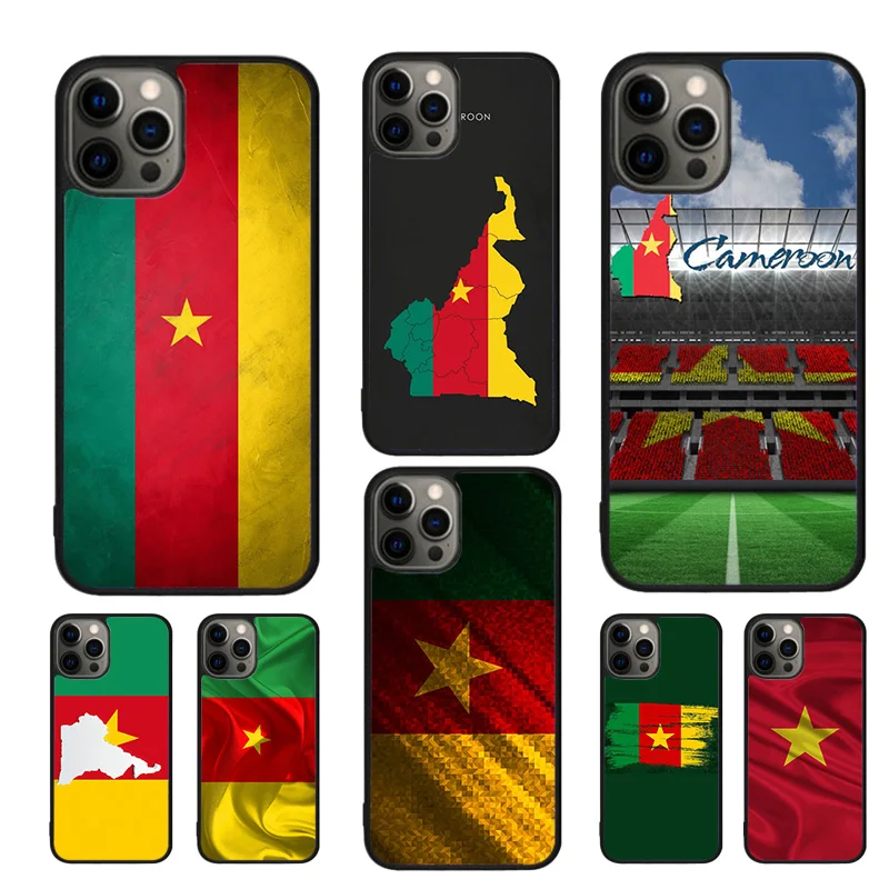 Cameroon National Flag Mobile Phone Cases Cover For iPhone 16 15 14 12 13 mini 11 Pro MAX apple 6 7 8 Plus SE2020 Coque