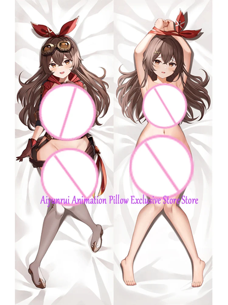 Dakimakura-Capa de travesseiro anime, âmbar, impressão dupla face, tamanho real, jogo corporal, presentes de cama