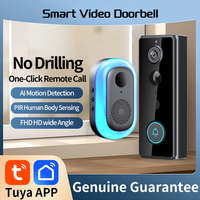 M18 Doorbell with Camera Wireless Bundle Video Doorbell Wifi 720P Outdoor Phone APP Door Bell Camera Security Video Intercom