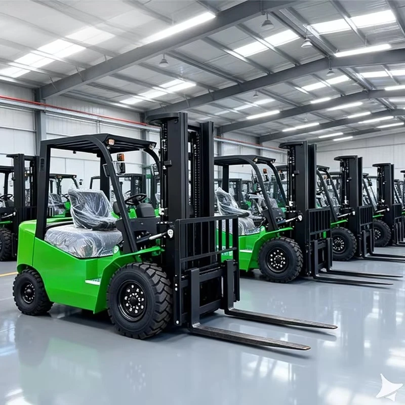 2026 New Forklift 2 Ton Forklift Small Wheel Forklift 2.5 Ton 3 Ton Lifting Height 3m-7m for Handling Equipment