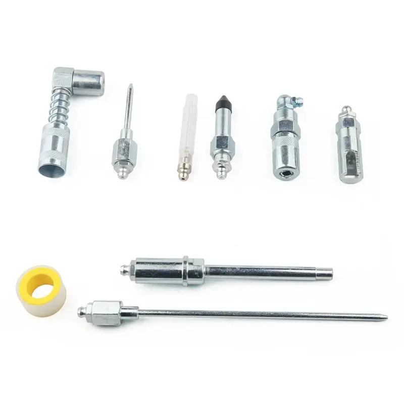 SYW-For Quick Release Lube Coupler Compatible Greasing Accessory Kit For Quick Connect To Reach Any Fitting