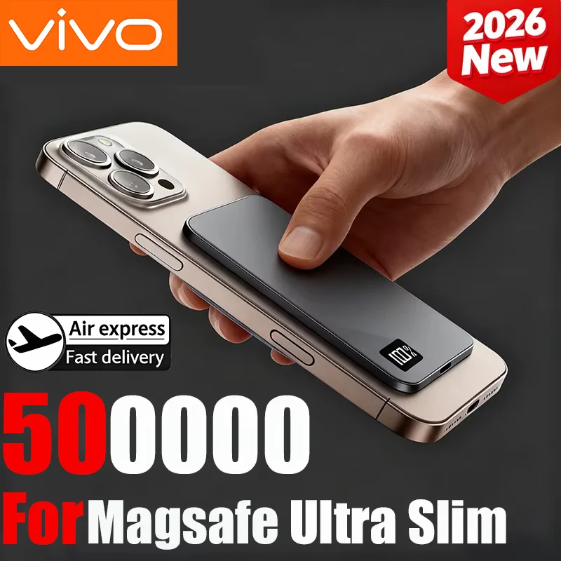Xiaomi 10000mAh dunne magnetische draadloze powerbank PD25W snel opladen draagbare externe batterij voor Magsafe voor iPhone Samsung - afbeelding 2