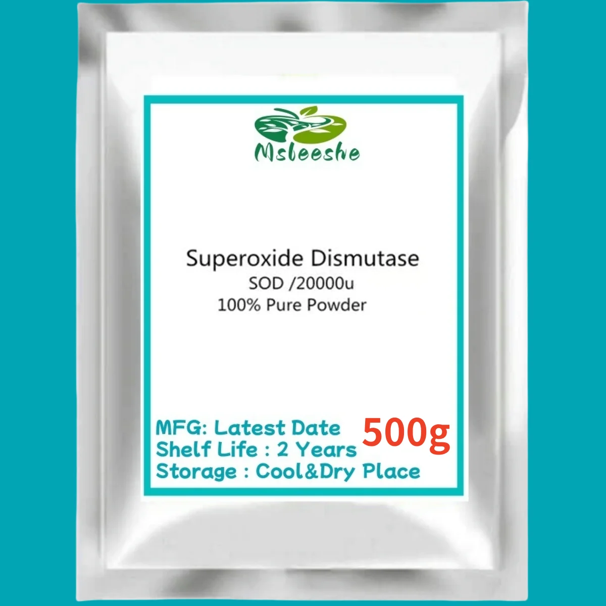 20000u/g Superoxide Dismutase Sod Powder,delay Aging,resist Oxidation And Remove Spots