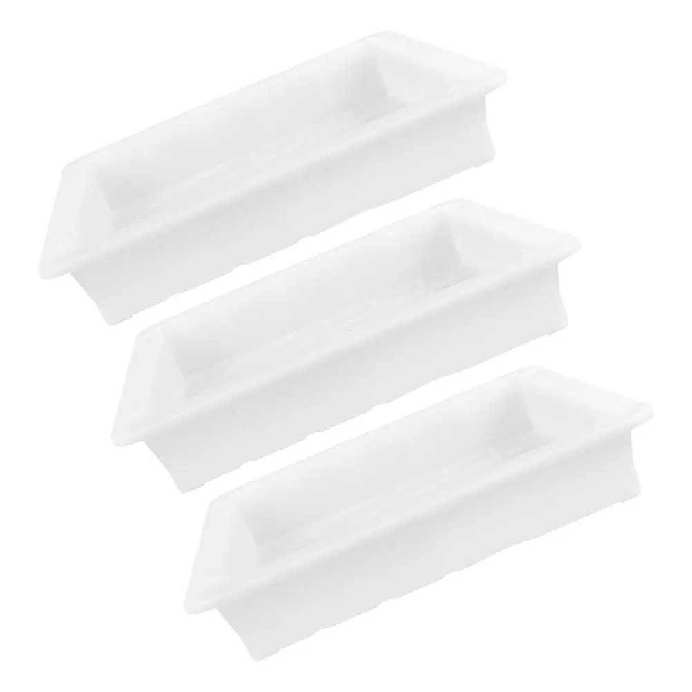 3Pcs Spanish Style Concrete Brick Molds Reusable Path Maker Mold for Garden Walkway Patio Sidewalk DIY Paving Stone Molds