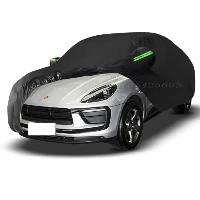 For Porsche Macan Outdoor Protection Full Car Covers Snow Cover Sunshade Waterproof Dustproof Exterior Car Accessories